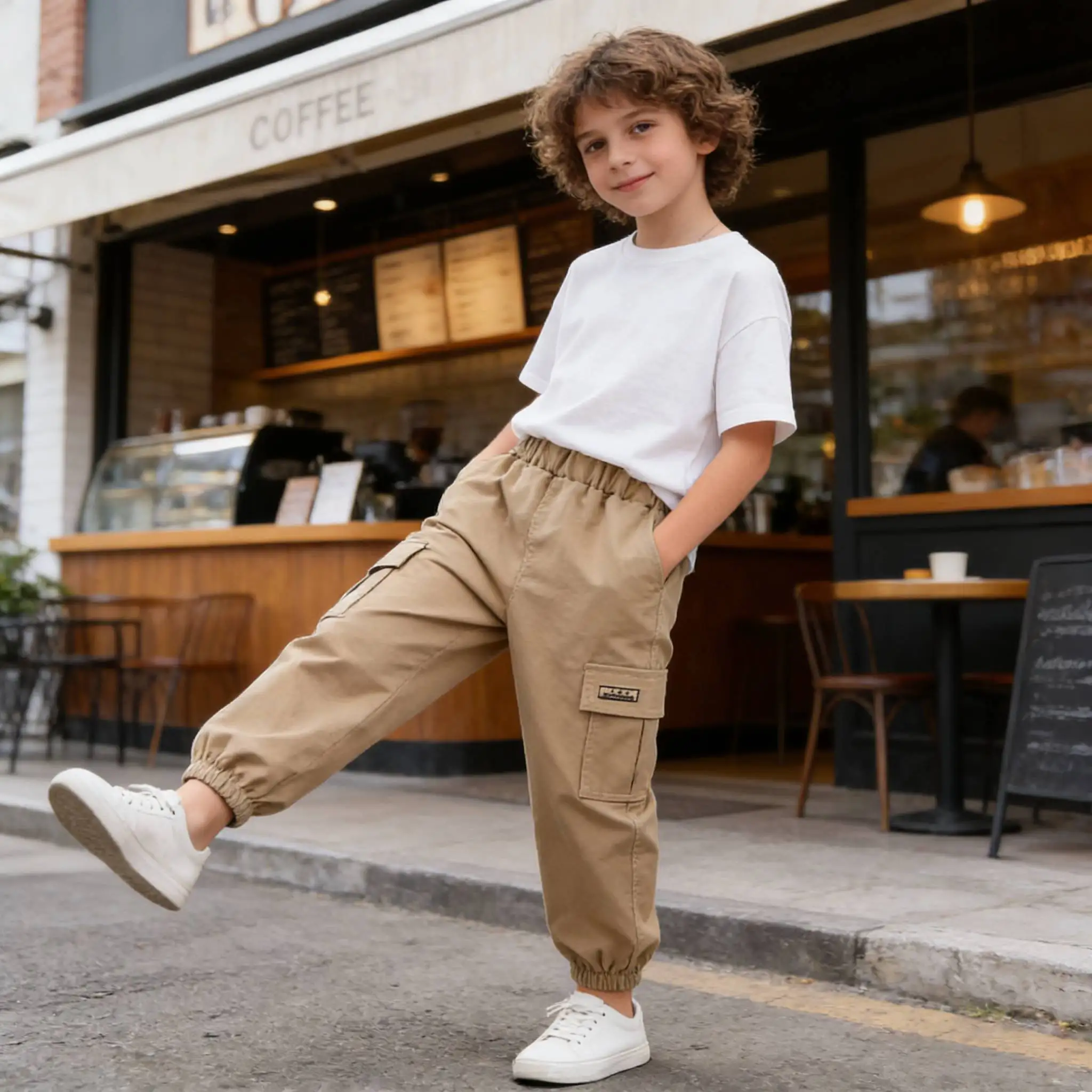Spring 2026 Boys Pants Casual Fashion Style Trousers For Kids 3 4 5 6 7Years Old Toddler Children Sport Outdoor quick-dry Pants
