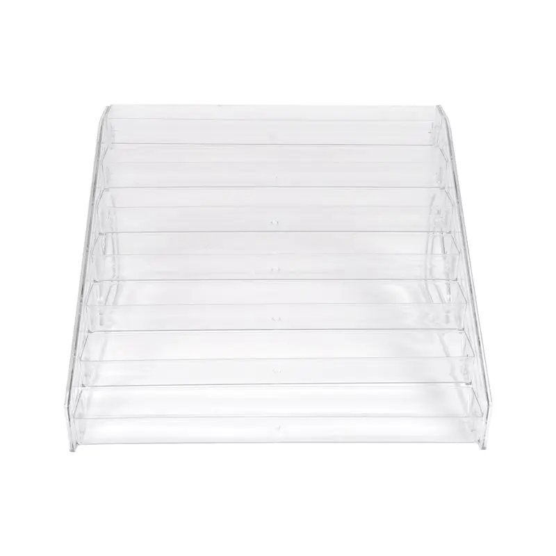 Clear Acrylic Paint Organizer (7 Tier),Paint Bottle Organizer,Acrylic Paint Storage Organizer,Craft Paint Organizer Rack