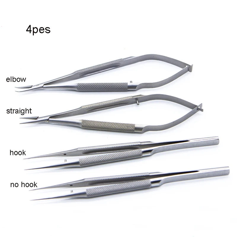 Microscopic instrument kit Surgical needle pliers cosmetic plastic tool for ophthalmology double eyelid