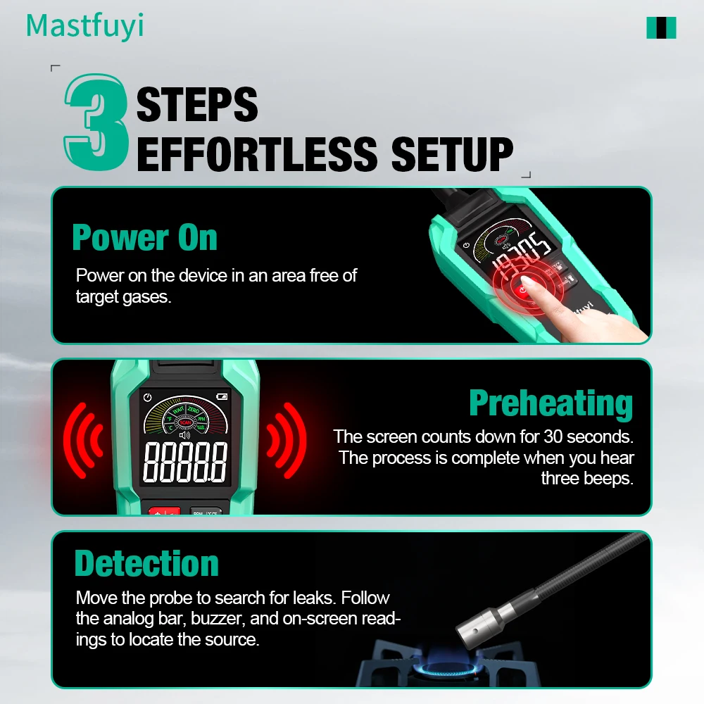 Thumbnail 4 - #70 Budget Combustible Gas Detector for Smart Shoppers