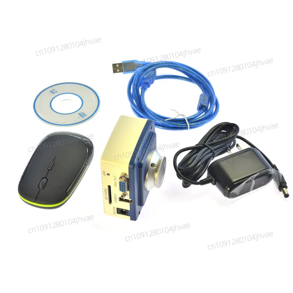 

HAYEAR 1080P Full HD 60fps Video Recorder VGA USB Microscope Camera Support C-Mount Lens for PCB Mobile Repair DIY