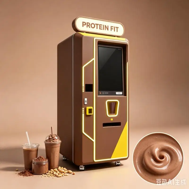 Customized Protein Shake Vending Machine Automatic Powder Dispensing Blender Nutrition Drink Maker Commercial Fitness Equipment