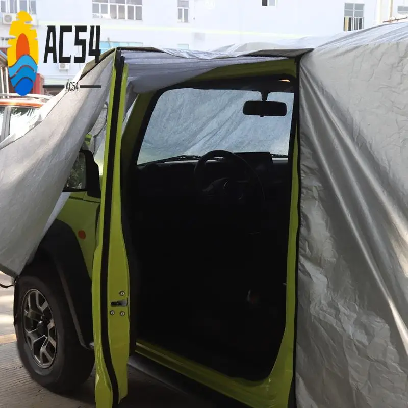 

AC54-Car Cover Outdoor Rainproof Dustproof Sun UV Protection Cover For Suzuki Jimny 2019 2020 Exterior Accessories