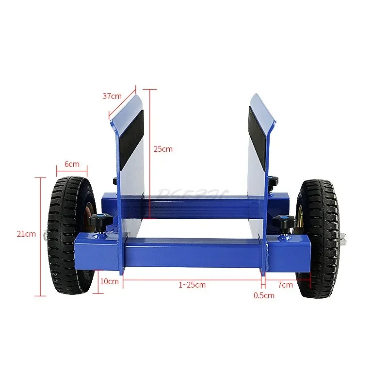 Two Wheel Clamp Cart Stone Slab Granite Marble Glass Doors and Windows Labor-saving Transportation and Handling Tool