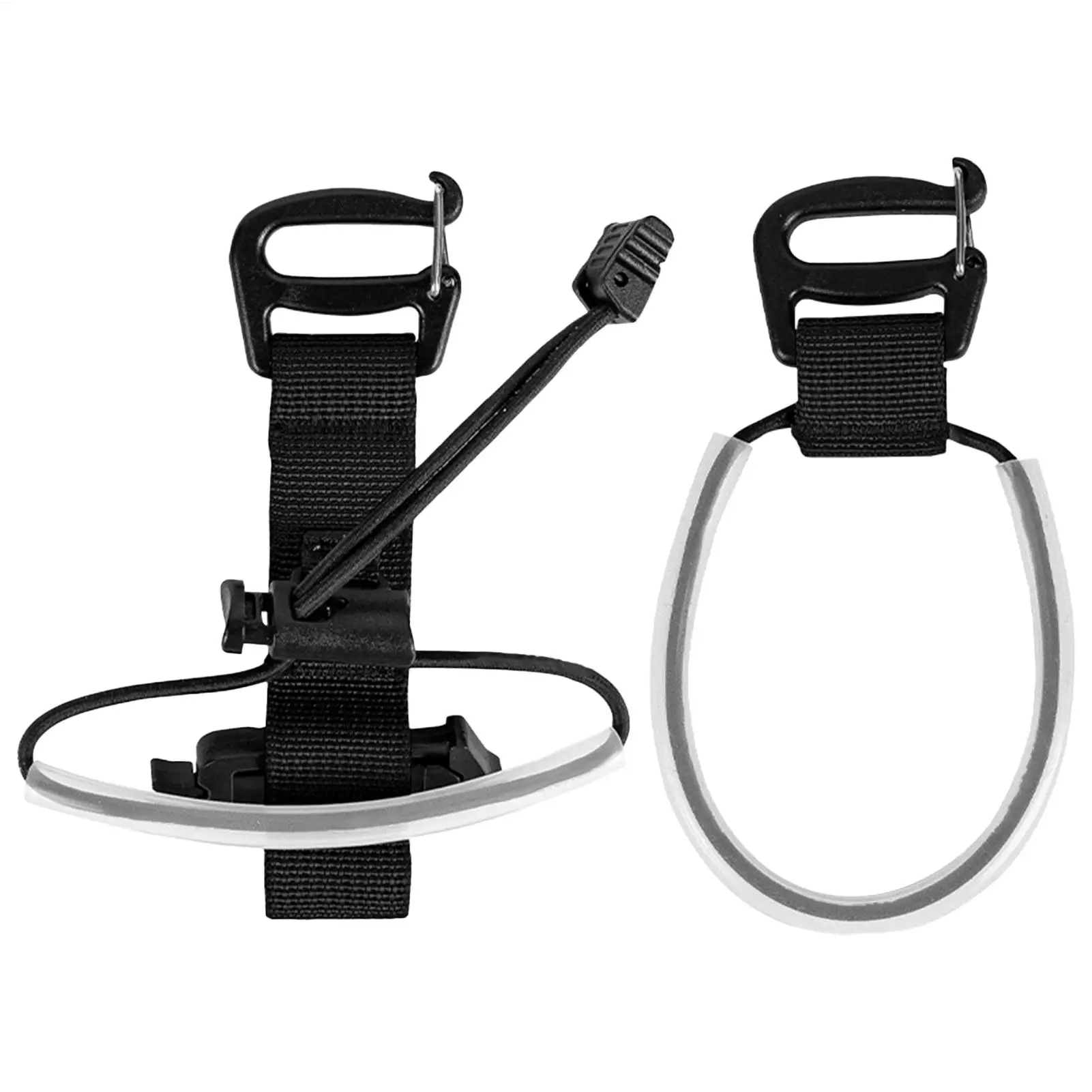 Camping Trekking Pole Holder Outdoor Walking Stick Strap Backpack Accessories Elastic Cord Fixed Rope Gear For Hiking Climbing