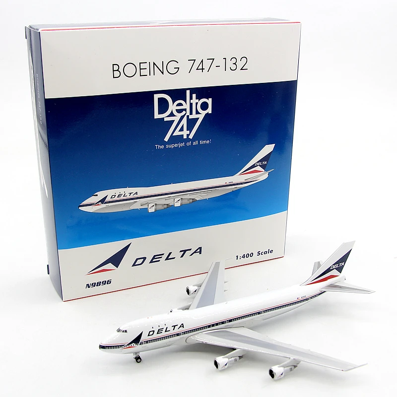 

Diecast 1/400 Scale Phoenix 04539 Delta Air Lines B747-100 N9896 Passenger Passenger Aircraft Model Collectible Toy Gift