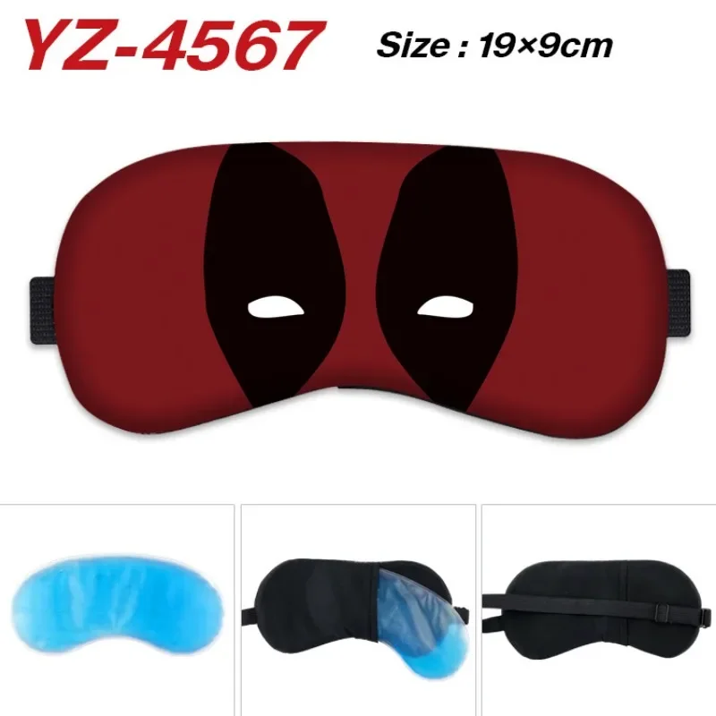 New Marvel Hero Peripheral Spider Man Iron Man Eye Mask Blindfolds Blackout Sleep Mask Fashion Children Fans Charm Birthday Gift