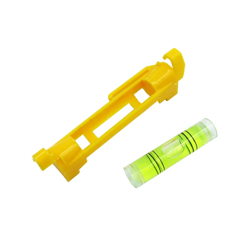 HACCURY Brand New Plastic Multi-Color Line Hanging Nivel Bubble Pen Level Photo Frame Leveling Tools Portable inclinometer 1PCS