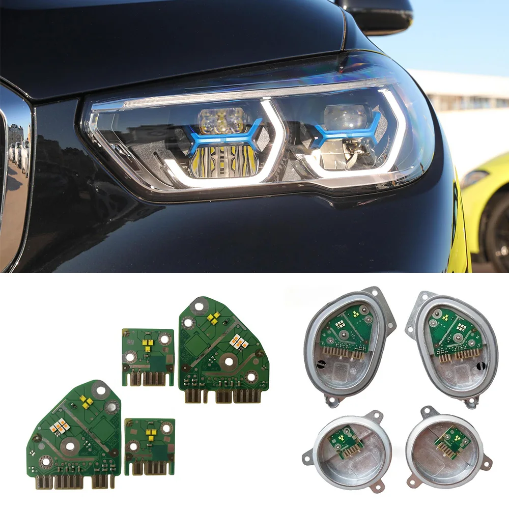 Laser Headlight Daytime Running Light Board For BMW X5 G05 X6 G06 SUV Angel Eyes DRL 63119477987 63119477988 Daylight LED Module