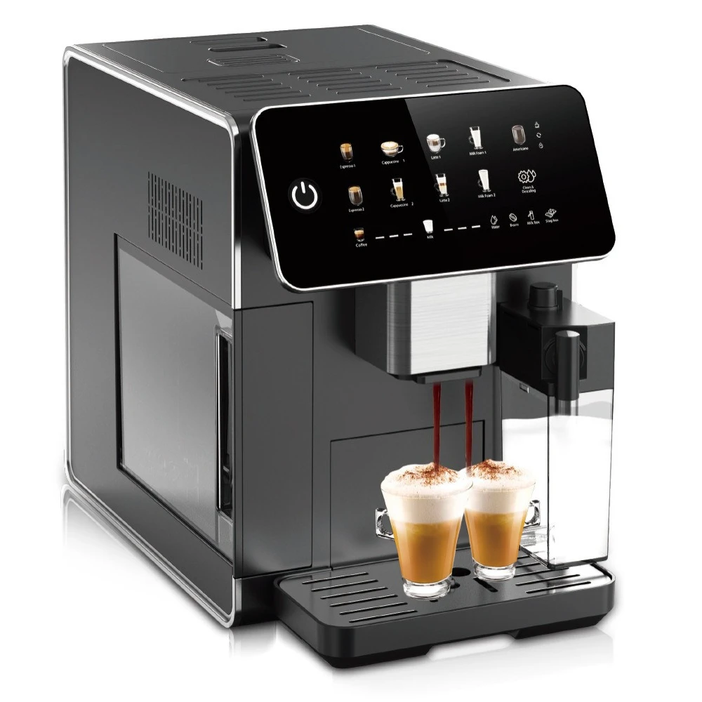 

Automatic coffee machine, automatic cleaning machine, coffee foam machine