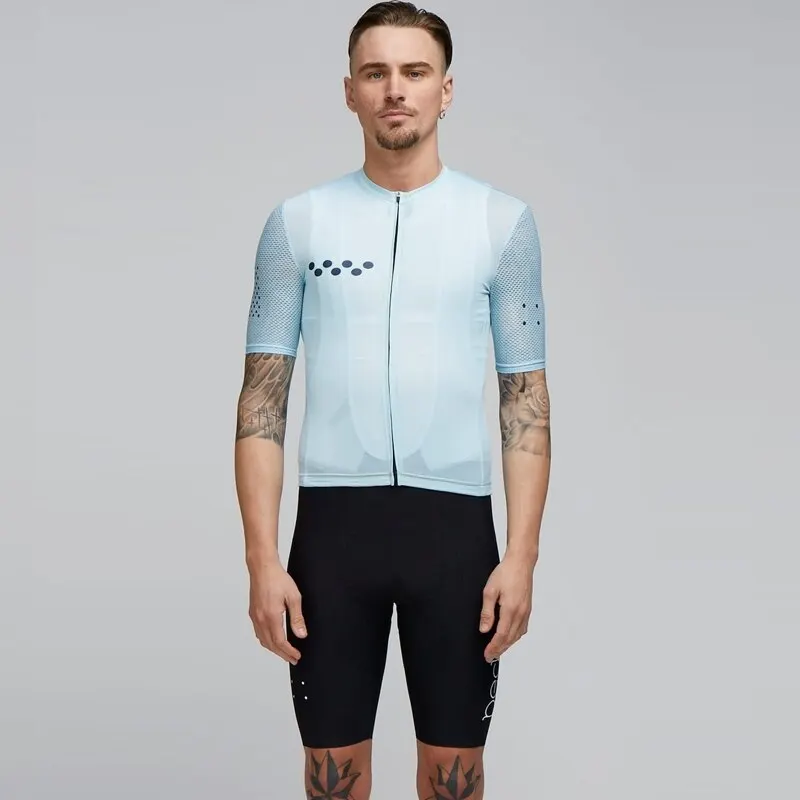 O Pedla Areo-Air Mesh Ciclismo Jersey para homens, manga curta, ciclos, MTB Ridewear, Road Bike, Racing Sport Shirt, Novo