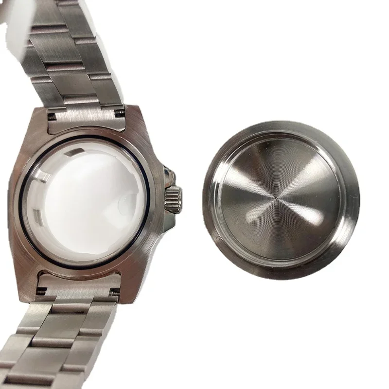 Boîtier de montre en acier inoxydable, verre saphir, sous-marin à anneau en céramique SUB, accessoire de montre, mouvement NH35, 2813, 8215, 40mm, ensemble de 2836