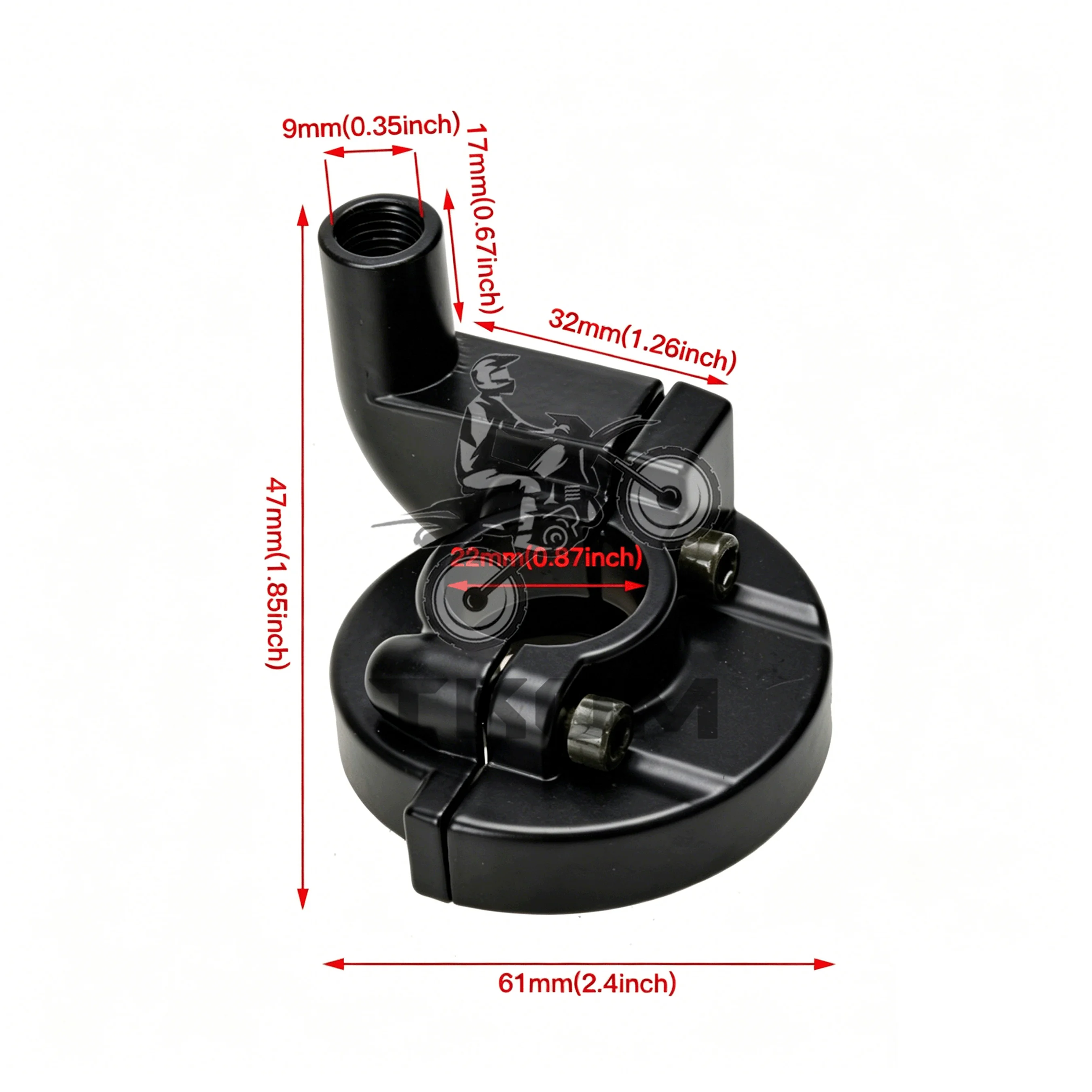 

Throttle Accelerator Seat For Kawasaki KX60 KX65 KX80 KX85 KX100 Handle Bar Handle Grips Set 7/8" 22mm Motorcycle Grip
