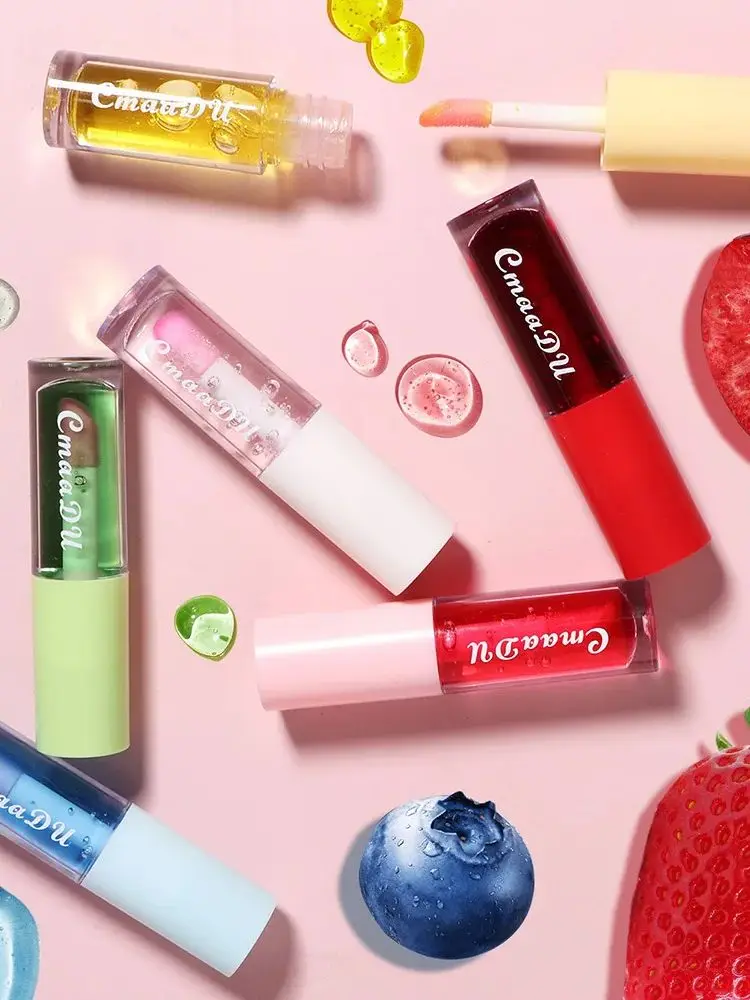 Brillant à lèvres hydratant à base de baies, huile nourrissante hydratante et longue durée pour tous les Types de peau, brillant à lèvres imperméable, 1 pièces