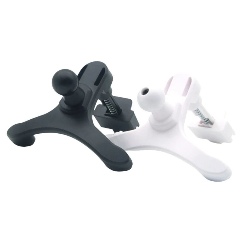 Convenient Vehicle Air Outlet Hook Clamp Vent Phone Support with Antislip 15mm Ballhead Mount Mechanism for Secure Hold