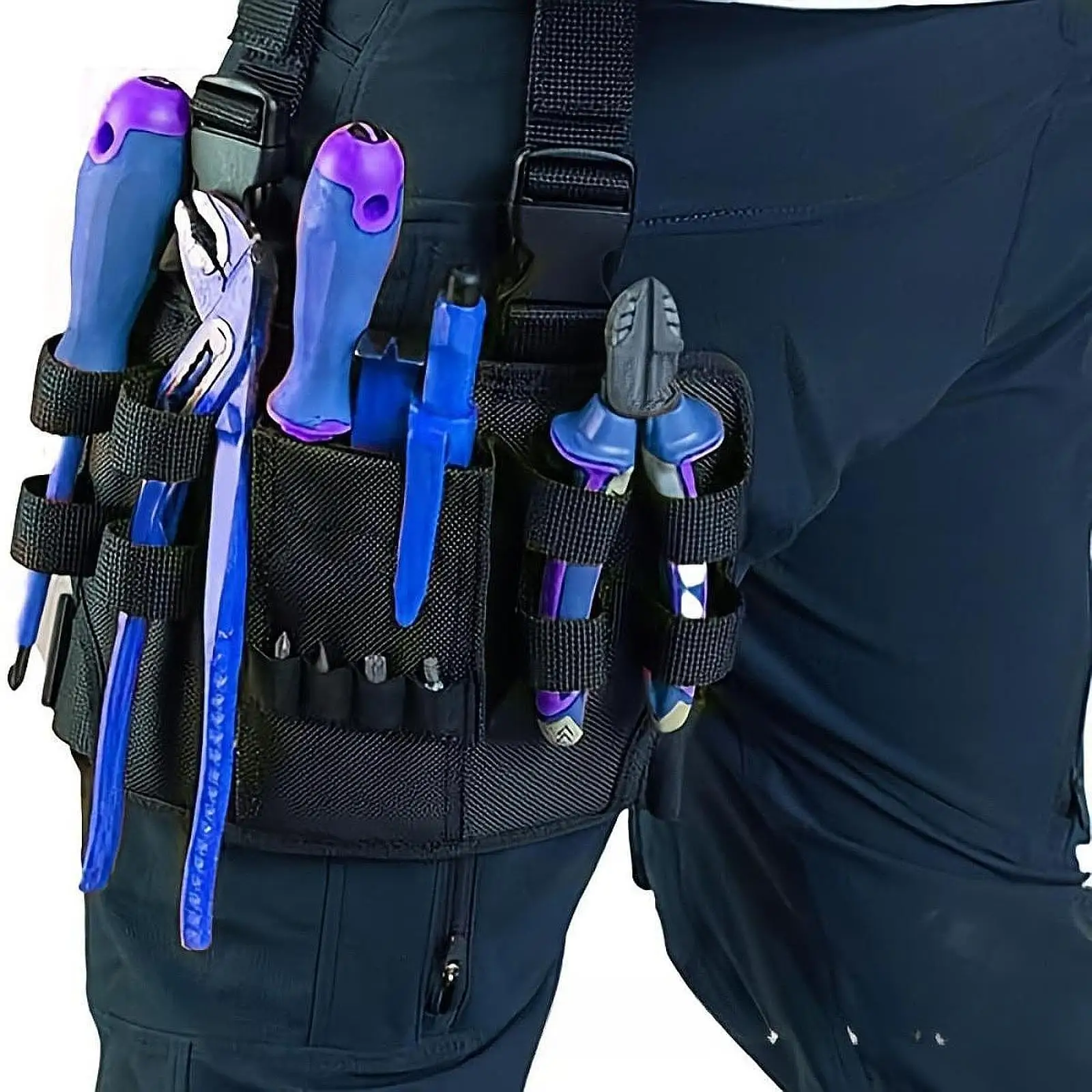 Leg Tool Pouch Tool Bag Multifunctional Belt Hanging Pocket Pouch Organizer for