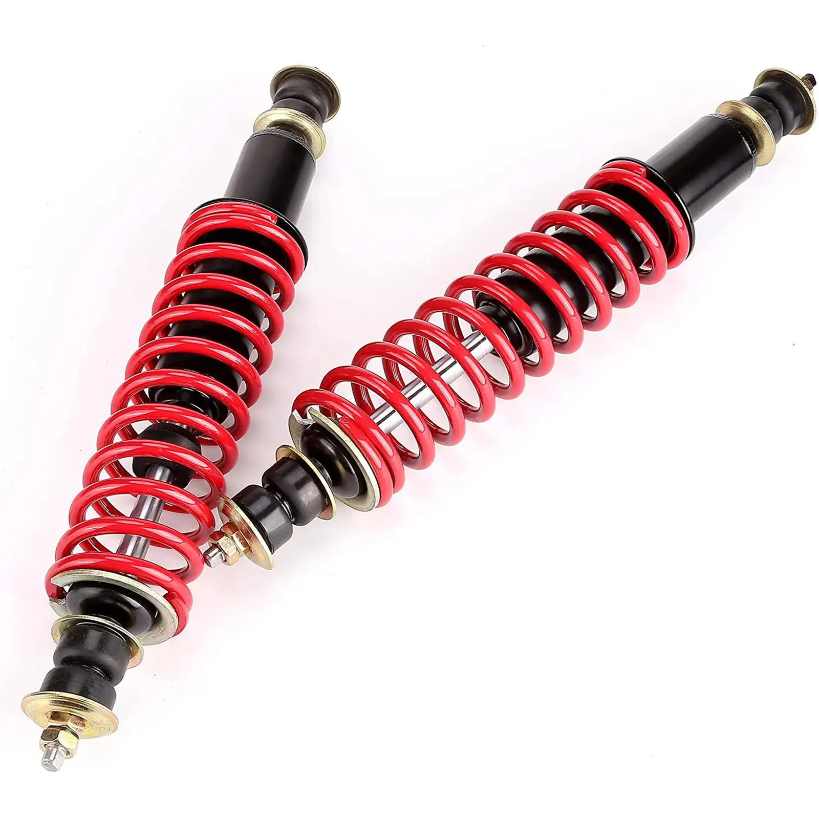 2Pcs Front Rear Coil Spring Shock Professional Replacement Golf Carts Shocks