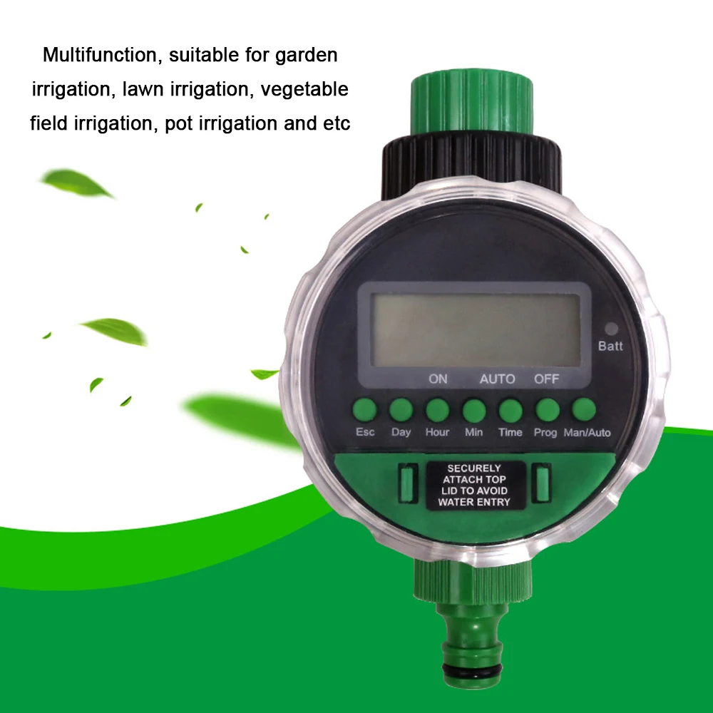 Automatic LCD Display Watering Timer Electronic Home Garden Ball Valve Water Timer For Garden Irrigation Controller For Garden