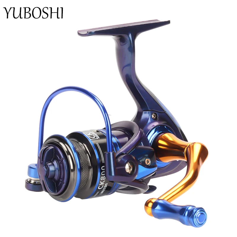 

YUBOSHI New CK800 Max Drag 6KG High Speed Spinning Reel 12+1BB Fishing Coil Lightweight Fishing Reel Tackle