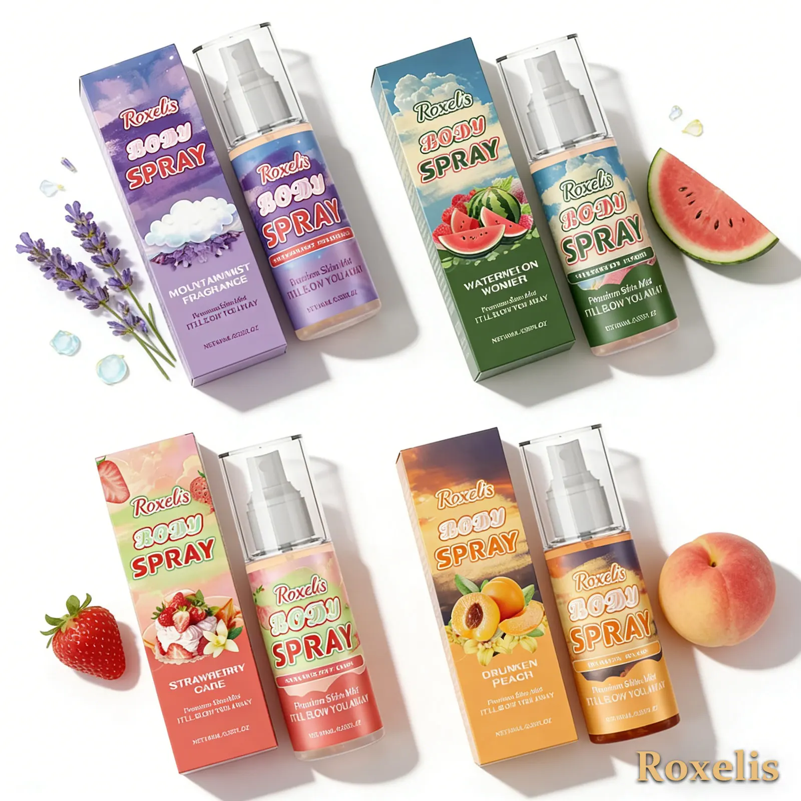 

Fruity Sweet Fragrant Scent Refreshing Dating Daily Wear Women Perfume Multiple Flavors Optional Classic Perfume Body Spray