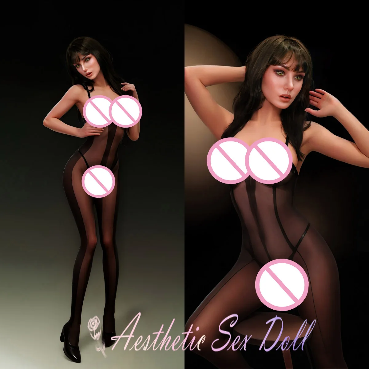 The latest high-quality sex doll, realistically replicating the female body, realistic vagina, anus and mouth, all 3 holes can b