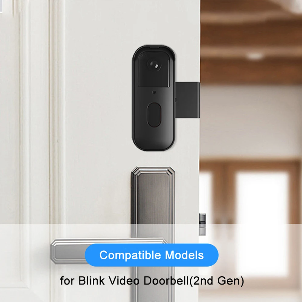 

Противоугонное крепление дверного звонка для видеодомофона Blink 2-го поколения, не требует сверления, с защитной крышкой, датчиком блока и ночным видением