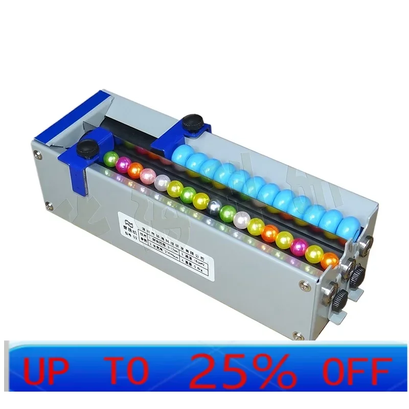 

LTT double multi-channel electric beading machine beading artifact adjustable length