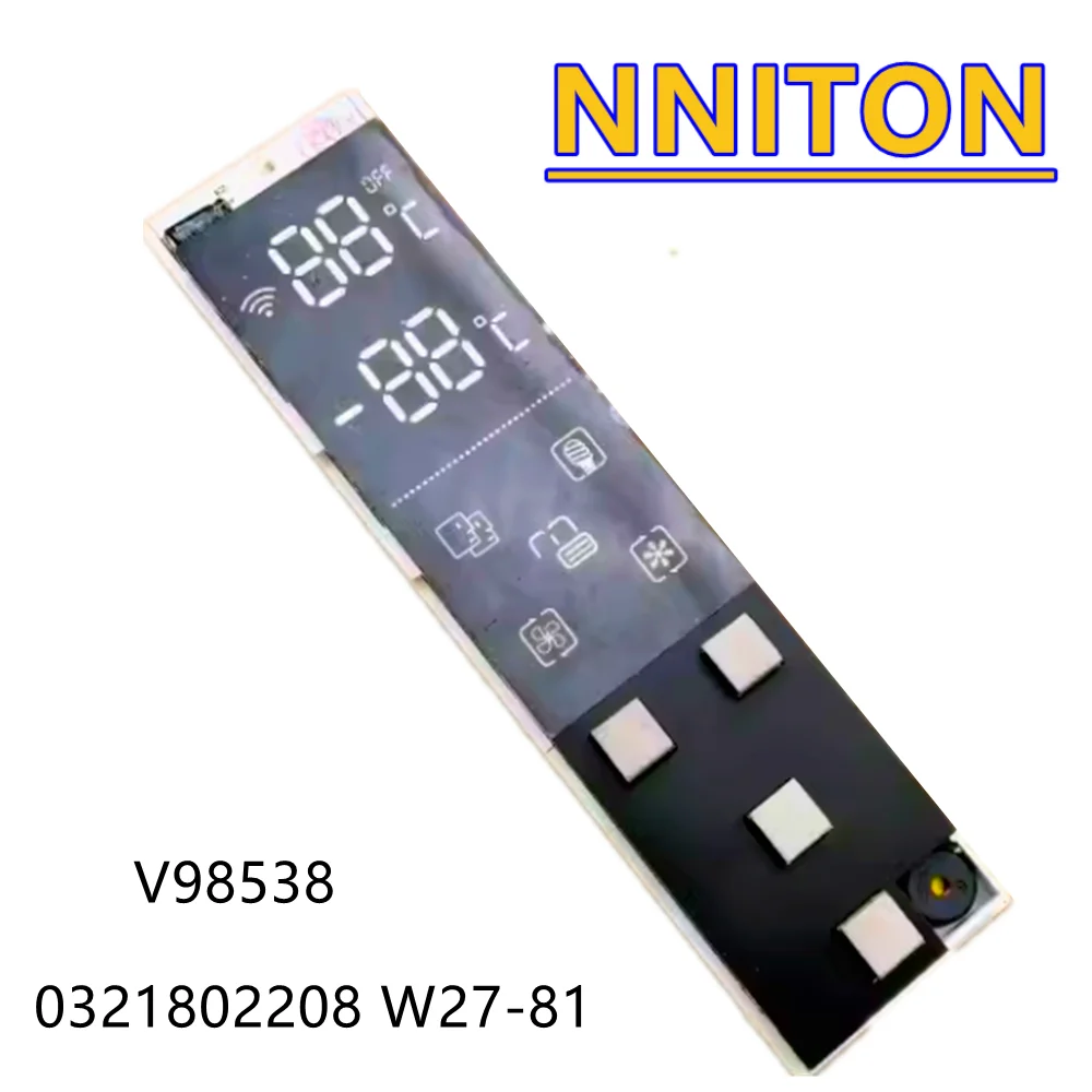 

Refrigerator Fridge Display Panel Control Board BCD-518WDR BCD-520WDBIZ V98538 0321802208 W27-81