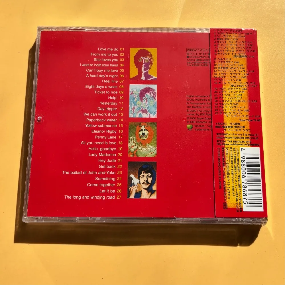 The Beatles 1 CD 27 de sus mejores éxitos, clásicos de rock y pop, álbum de los mejores éxitos, nuevo, sellado, en stock