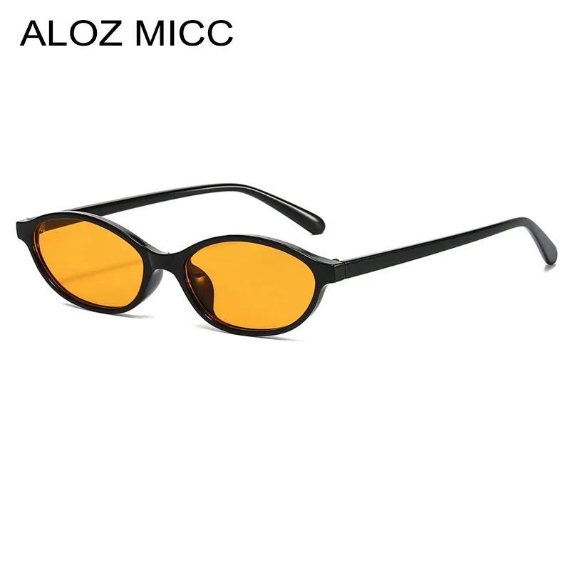 

Aloz micc New Retro Cat Eye Sunglasses Women Trending Black Orange Shades UV400 Fashion Sun Glasses Female Men Eyewear