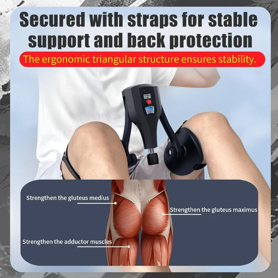 مدرب الفخذ 0132 رطل قابل للتعديل المقاومة أرضية الحوض العضلات كيجل التمارين الفخذ التمارين الغنيمة المدرب للنساء الرجال Pe #5