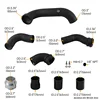Kit de tuyaux Super Charge pour BMW, aluminium déformable noir et rouge, BMW N55 E8X E9X E82 E88 E90 E91 E93 135i 335i série 1 3.0 Turbo 2006-2015 5