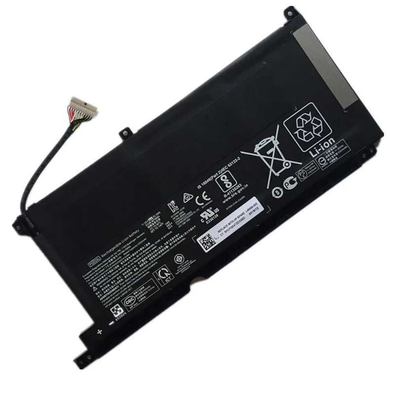 11,55 V Оригинальный аккумулятор для ноутбука PG03XL для HP Pavilion15-DK 15-dk0125TX 831758-005 831532-422 HSTNN-DB9G