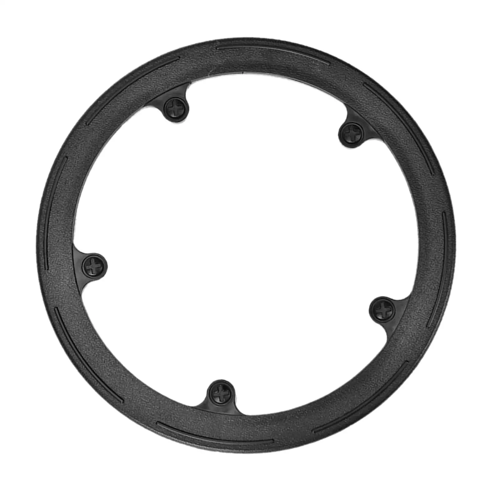 Round Bike Chain Wheel Protector Easy to Install Chainring Resin Crankset Durable Bike Chain Guard for Cycling BMX Parts