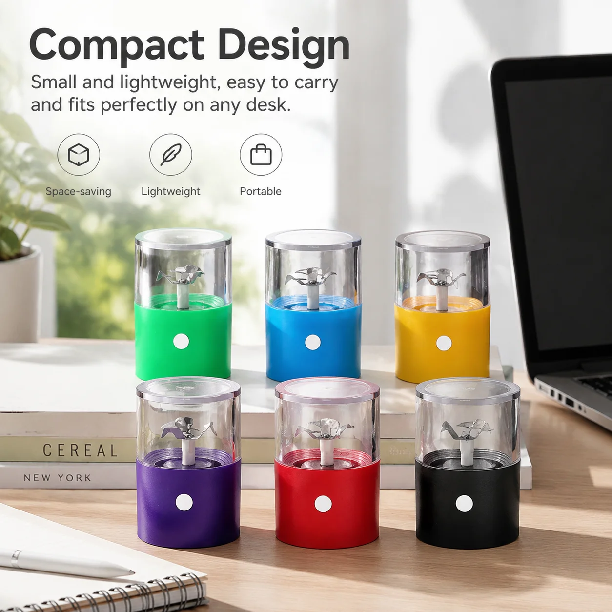 Electric Spice Grinder Stainless Steel Blade USB Rechargeable Portable Crusher Grinder Cracker for Spice Herb Cigarette Acces