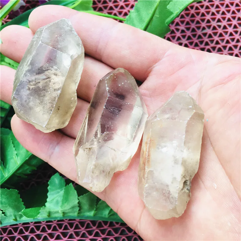 Himalayan Crystal Cluster Energy Scalpel Sharp Crystal Pineapple Quartz Home Garden Decoration Yoga Meditation Gemstone Healing