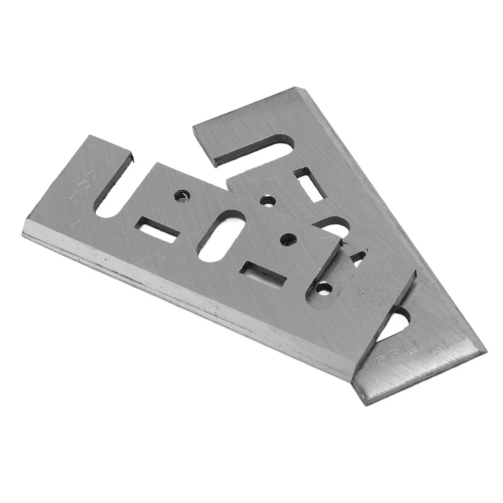 2pcs /4pcs 82mm Length Planer Blades 3-1/4 Inch High Speed Steel HSS Planer Blades Electric Planer Blades Handheld Planer