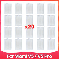 Fit For Viomi Alpha 2 Pro / V5 / V5 Pro / Xiaomi Robot Vacuum E5 / C108 Hepa Filter Robot Vacuum Cleaner Accessory Spare Part