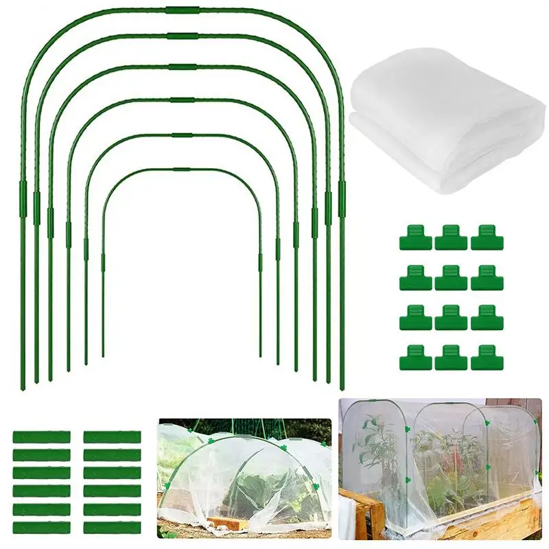 

Garden Mesh Netting Greenhouse Row Cover Birds Animals Barrier Protection Net Garden Mesh For Vegetable Plants Fruits Flowers