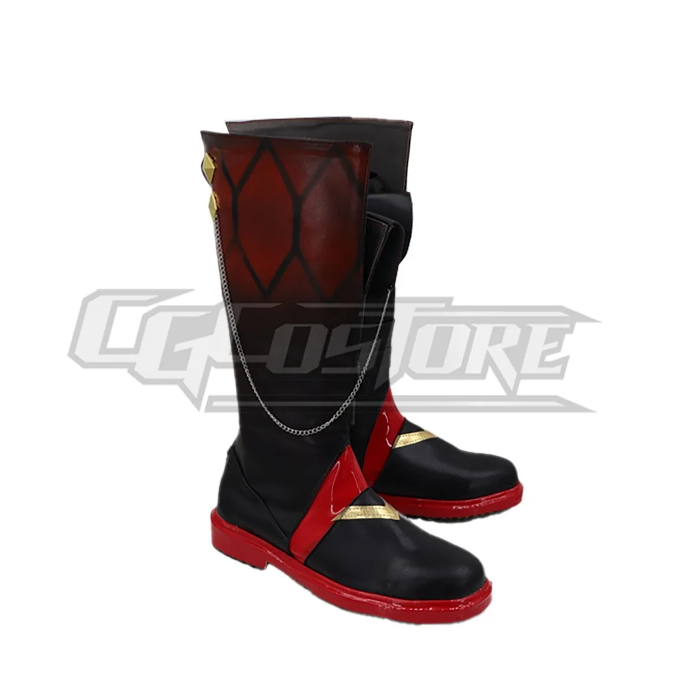 Genshin Impact Tartaglia Cosplay Schuhe für Männer Unisex Anime Charakter Kostüme Schuhe Kostenloser Versand ACS-6443