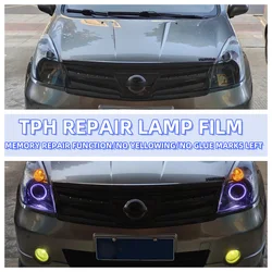 TPH polyurethane material for the scratch-proof protective film of automobile lamp taillights