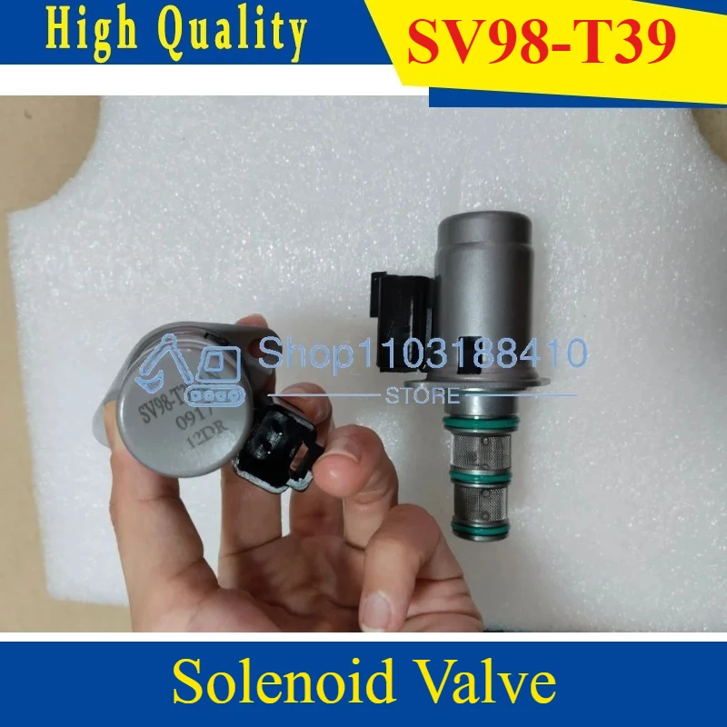 

Excavator Parts for JCB Solenoid Valve 12V SV98-T39 SV98T39 Brand New TOP QUALITY