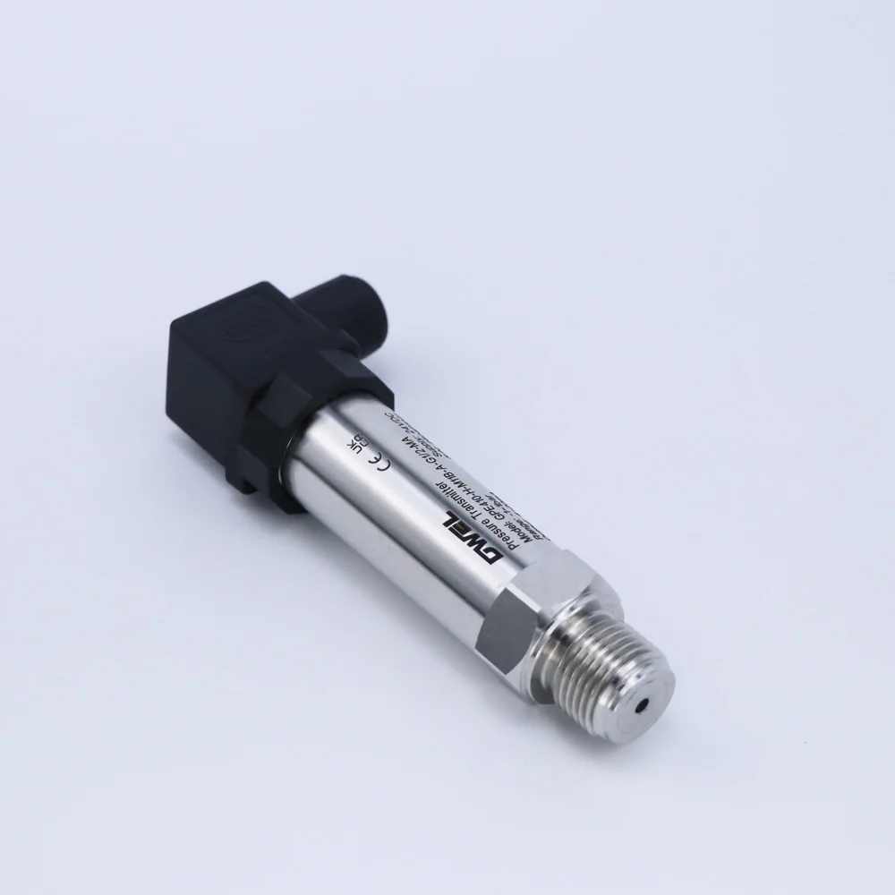 GPE410 Diffused Silicon Hydraulic Liquid 4-20mA 0-10V 24VDC G1/4 Output Gauge Water  Vacuum Pressure Sensor  Transmitter