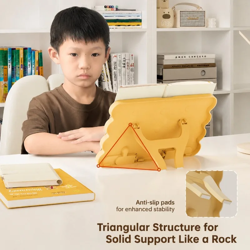 Thickened Adjustable Reading Stand Universal Holder for Laptops Phones Books Kids Picture Support Ergonomic Desktop Bookrest