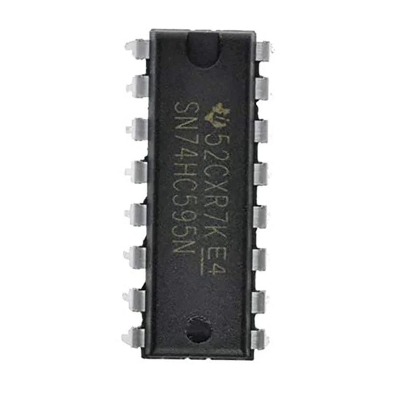 50 шт. IC 74HC595 74HC595N SN74HC595N DIP-16 регистр сдвига логики