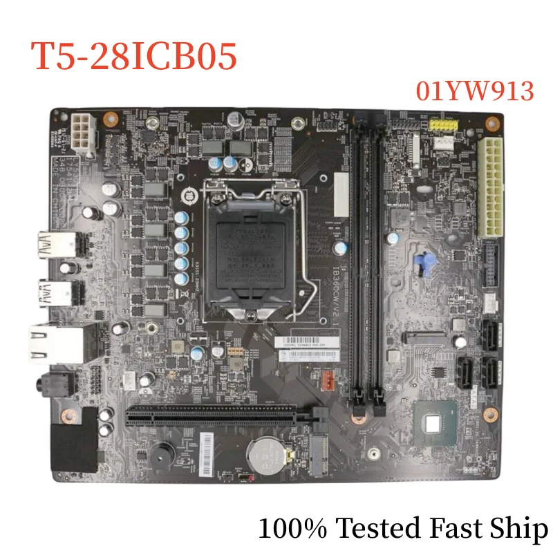 

IB360CW/V2.1 For Lenovo Legion T5-28ICB05 Desktop Motherboard 17541-2M FRU:01YW913 Mainboard 100% Tested Fast Ship