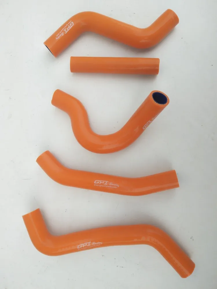 

NEW 5PCS all Silicone Radiator Hose For Suzuki RMZ450 2007-2009 RMZ 450 durable Pipe Tube Kit 2007 2008 2009