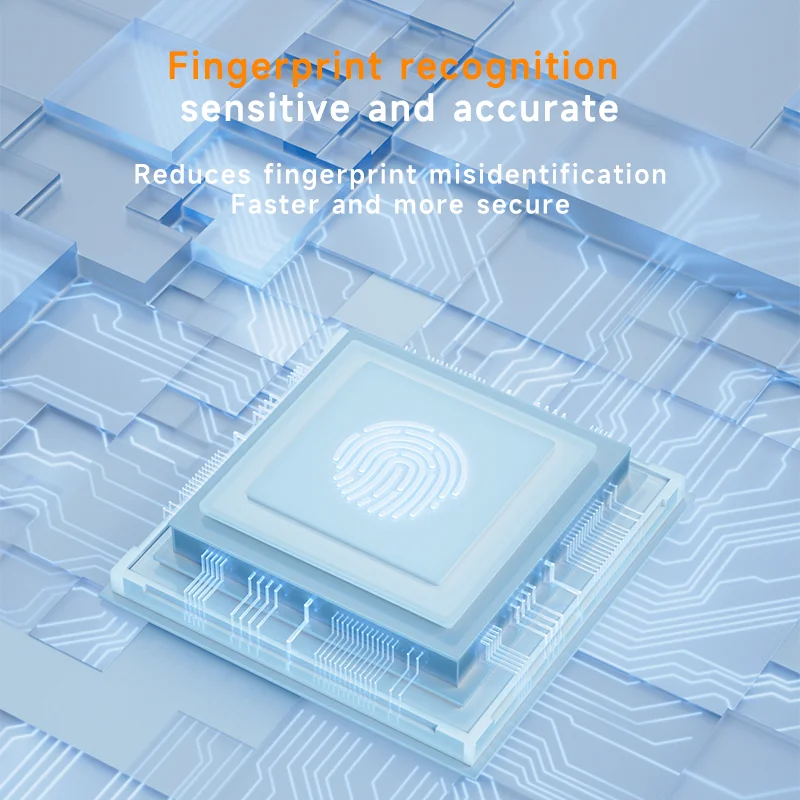 Hidden Drawer Electronic Lock Privacy File Storage Keyless Residential Security Protection Smart Home Biometric Fingerprint Lock