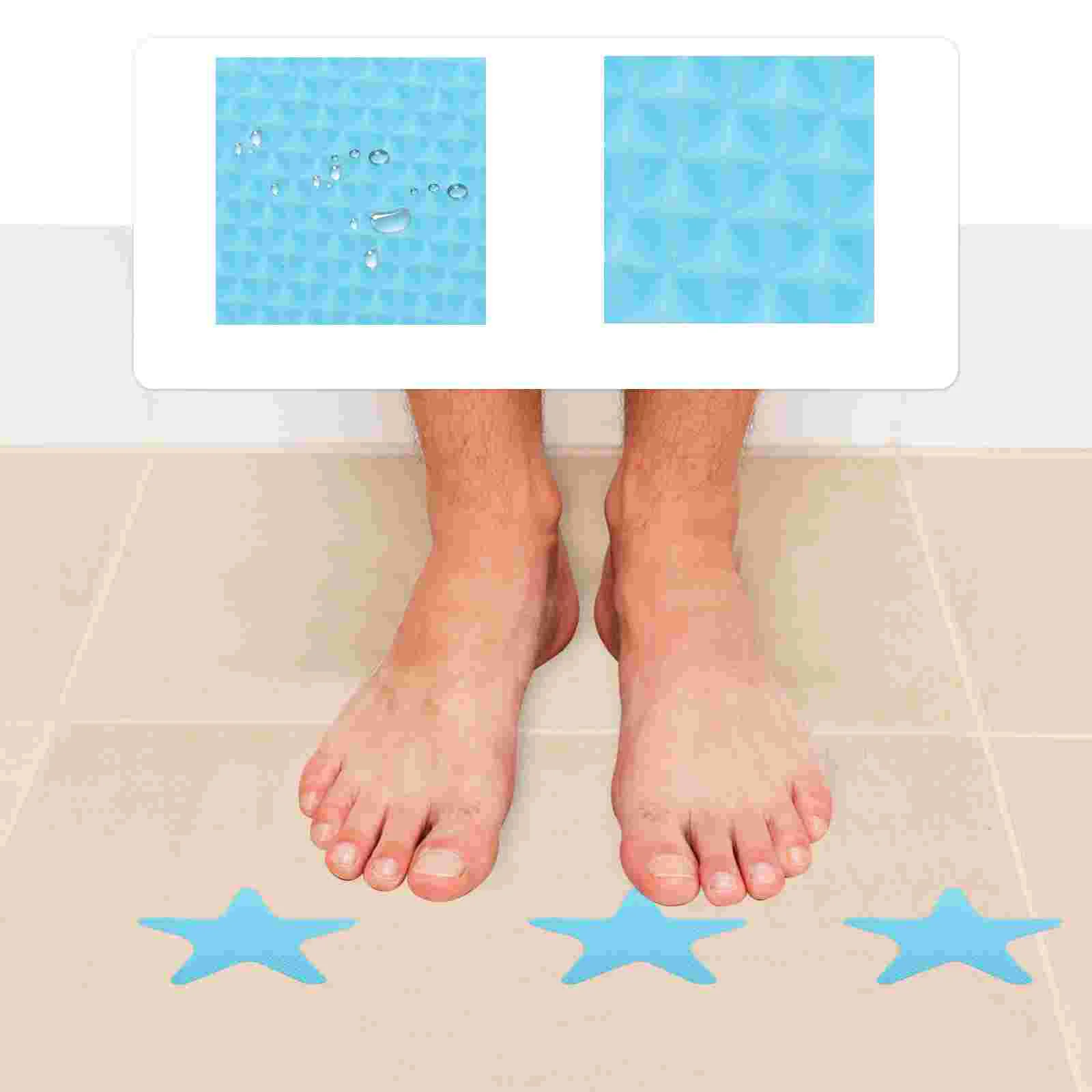 12 Pcs Bathroom Non-slip Stickers Anti- Bathtub Applique Antislip Peva Skid for Pool Baby Decals