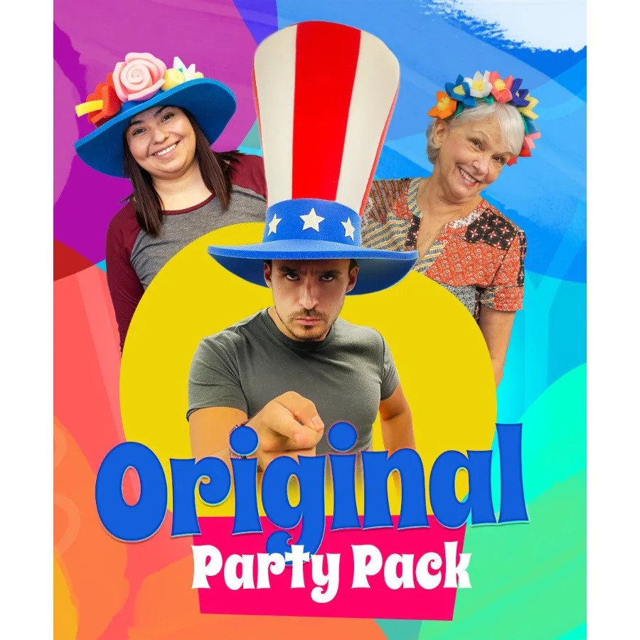 

The Original Party Hats Pack 20 Hats 20 bands
